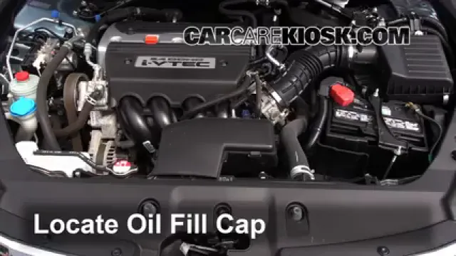 2013 Honda Crosstour EX-L 2.4L 4 Cyl. Oil Add Oil